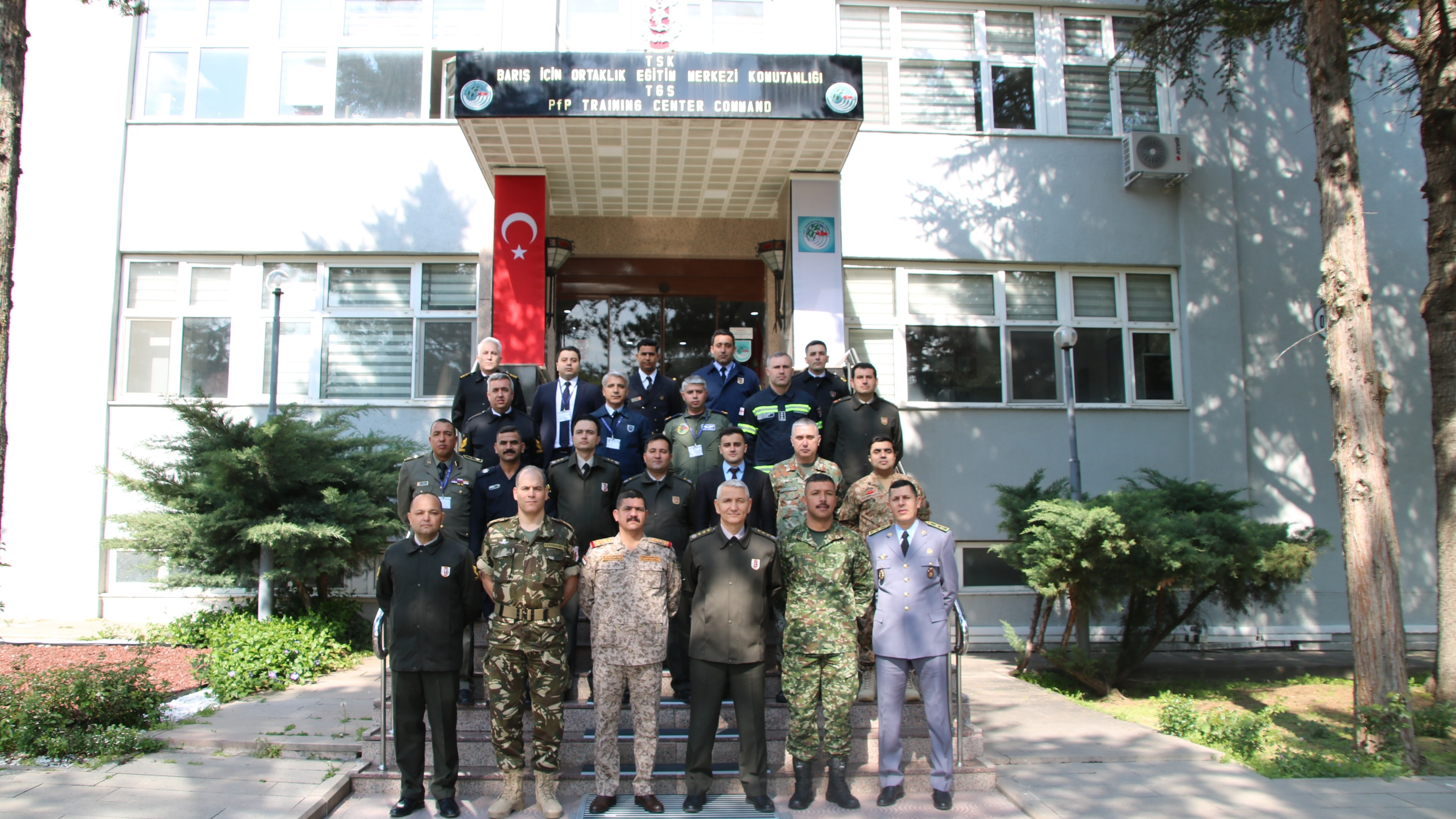 Krize Müdahale Harekâtı Karargâh Subayı Kursu Grup Fotoğrafı