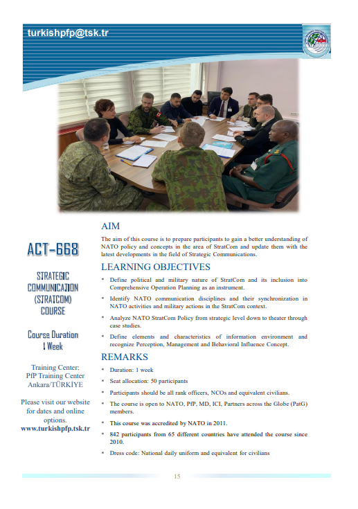 Stratejik İletişim Kursu Kapak Resmi